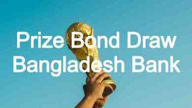 Prize Bond Draw Result Bangladesh Bank